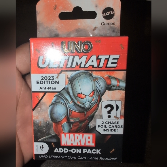 Mattel Marvel UNO Ultimate Ant-Man Add-On Pack - 1 Pack - Picture 1 of 1